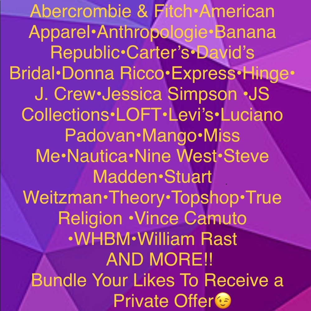 💥SALE💥 SHOP TIL YOU DROP👜👡👖👚